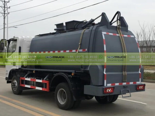 FOTON 8CBM Food Waste Collection Truck Back