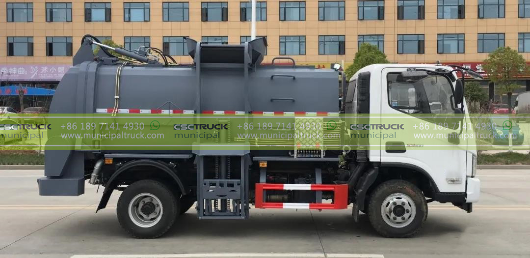 FOTON 8CBM Food Waste Collection Truck Container FOTON 8CBM Food Waste Collection Truck Container