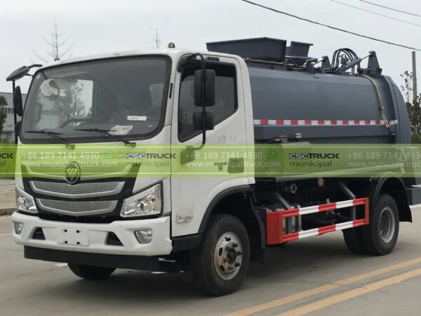 FOTON 8CBM Food Waste Collection Truck Head