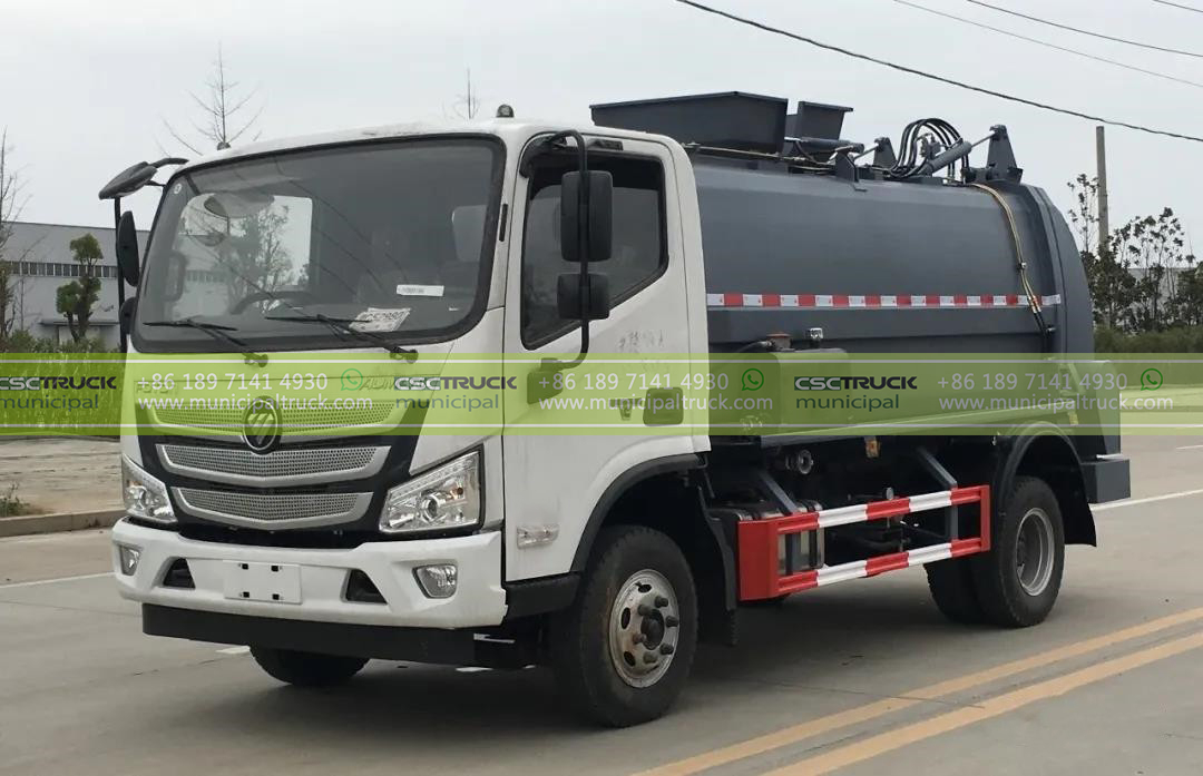 FOTON 8CBM Food Waste Collection Truck Head FOTON 8CBM Food Waste Collection Truck Head