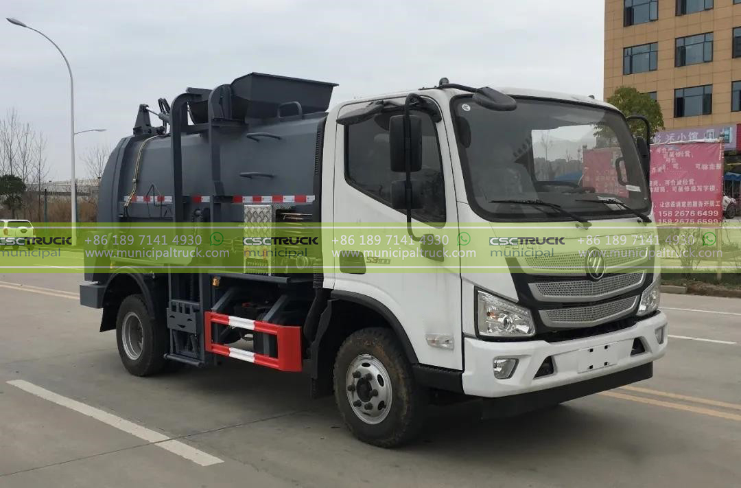 FOTON 8CBM Food Waste Collection Truck FOTON 8CBM Food Waste Collection Truck