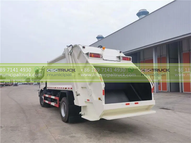 FOTON 14CBM Garbage Compressor Vehicle Back FOTON 14CBM Garbage Compressor Vehicle Back