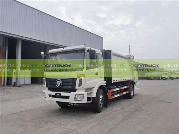 FOTON 14CBM Garbage Compressor Vehicle Side