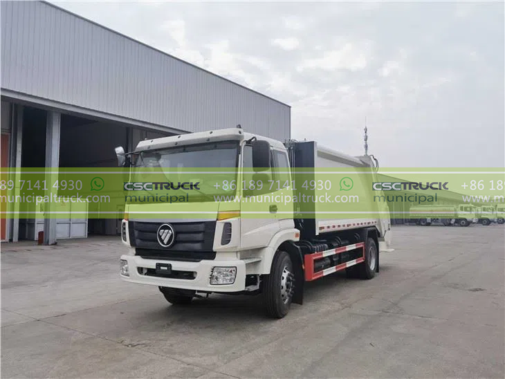 FOTON 14CBM Garbage Compressor Vehicle Side FOTON 14CBM Garbage Compressor Vehicle Side