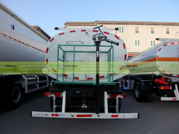 FOTON Auman 16 Ton Road Water Sprinkler Truck Back Details