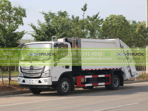 FOTON 10CBM Rear Loader Garbage Truck - CSCTRUCK Municipal Truck