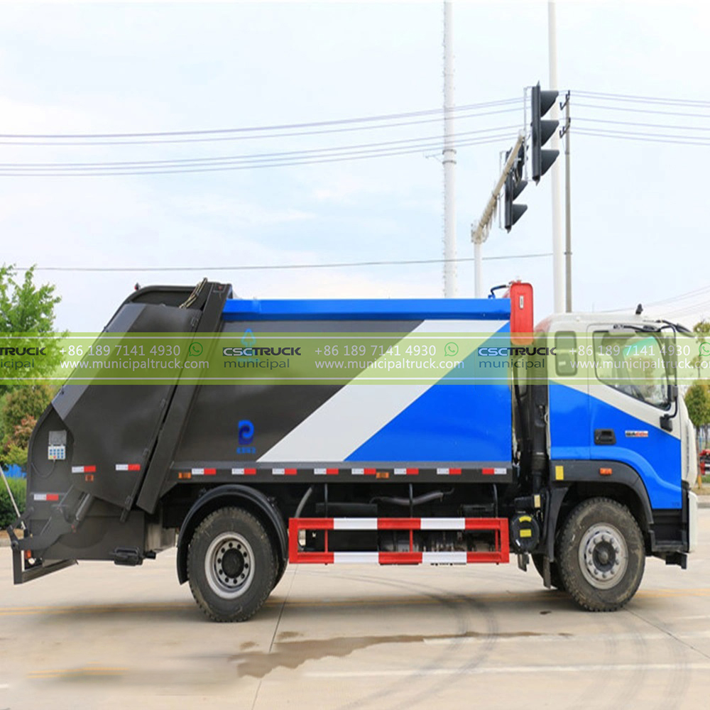 FOTON 10CBM Garbage Compactor Vehicle Body FOTON 10CBM Garbage Compactor Vehicle Body
