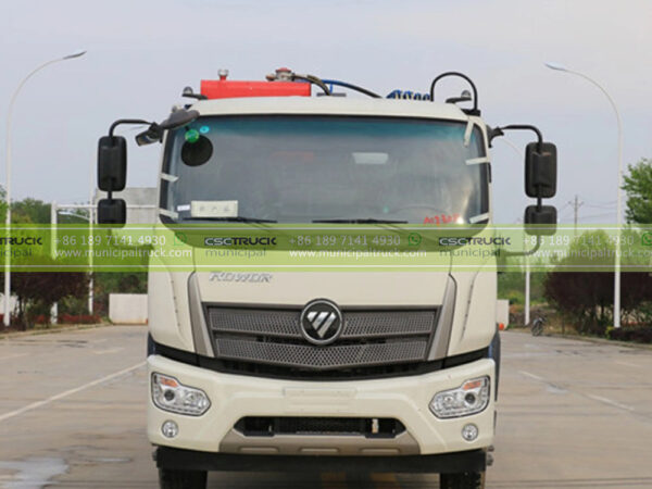 FOTON 10CBM Garbage Compactor Vehicle Head