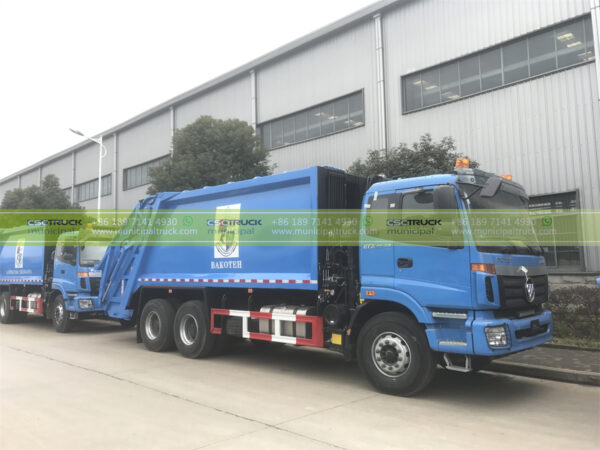 FOTON 16CBM Refuse Compactor Truck