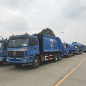 FOTON 16CBM Refuse Compactor Truck Team