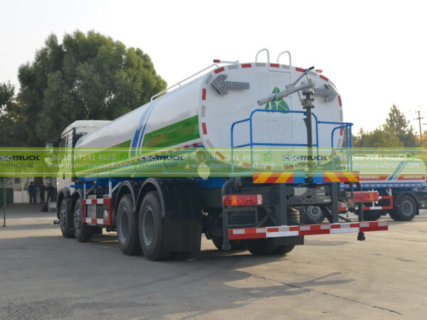 HOWO 18 Ton Heavy Water Sprinkler Truck Back