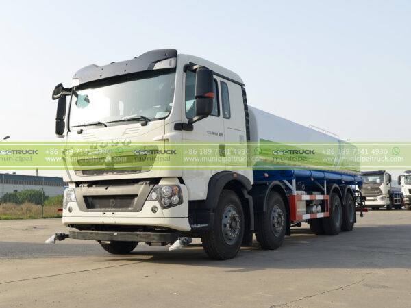 HOWO 18 Ton Heavy Water Sprinkler Truck Left View