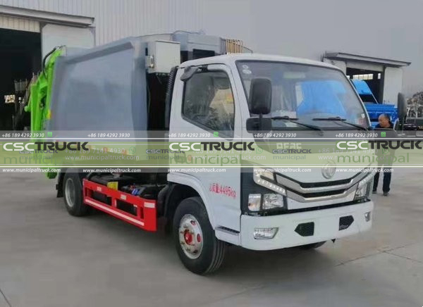 Hook Loader and Rear Loader Combined Garbage Truck