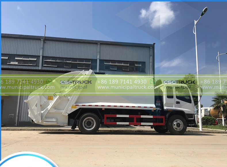 ISUZU 10CBM Rear Loader Waste Truck Body ISUZU 10CBM Rear Loader Waste Truck Body