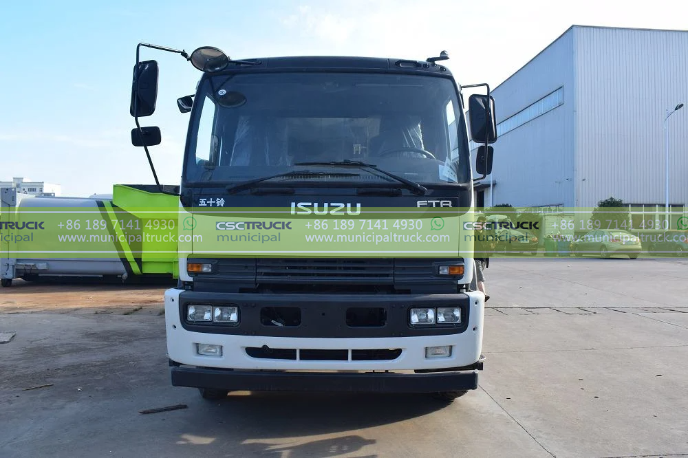 ISUZU 12CBM Rear Loader Garbage Truck Head ISUZU 12CBM Rear Loader Garbage Truck Head