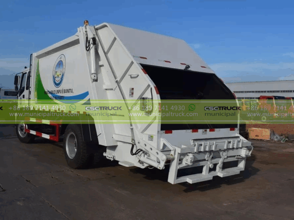 ISUZU 12CBM Rear Loader Garbage Truck Loader