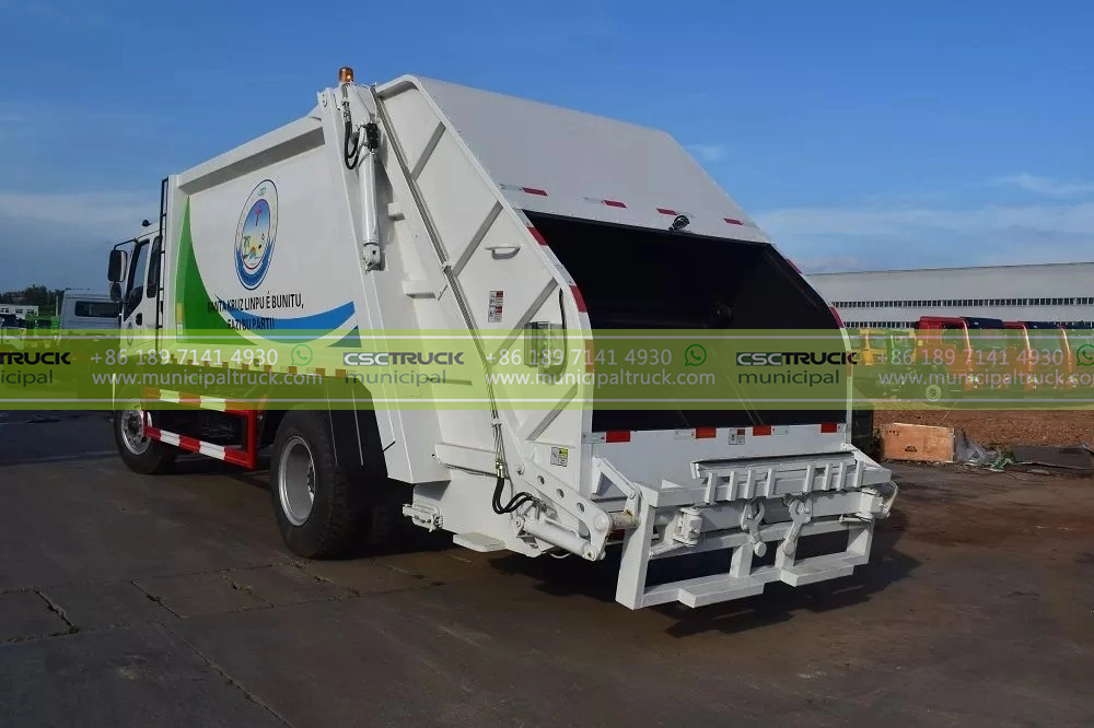 ISUZU 12CBM Rear Loader Garbage Truck Loader ISUZU 12CBM Rear Loader Garbage Truck Loader