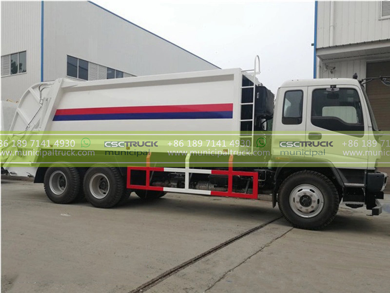 ISUZU 20CBM Rear Loader Trash Truck Container ISUZU 20CBM Rear Loader Trash Truck Container