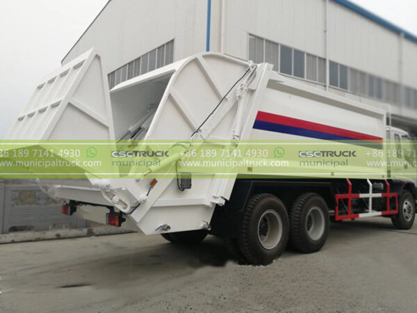 ISUZU 20CBM Rear Loader Trash Truck Loader