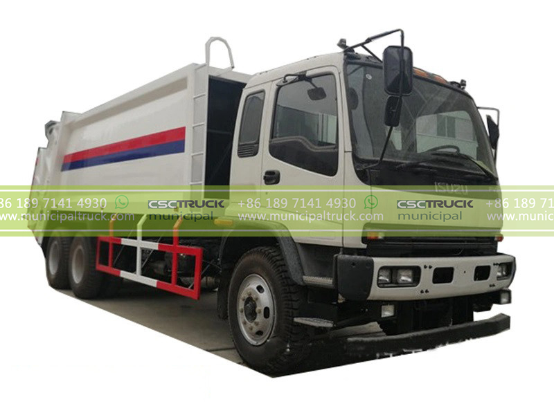 ISUZU 20CBM Rear Loader Trash Truck ISUZU 20CBM Rear Loader Trash Truck