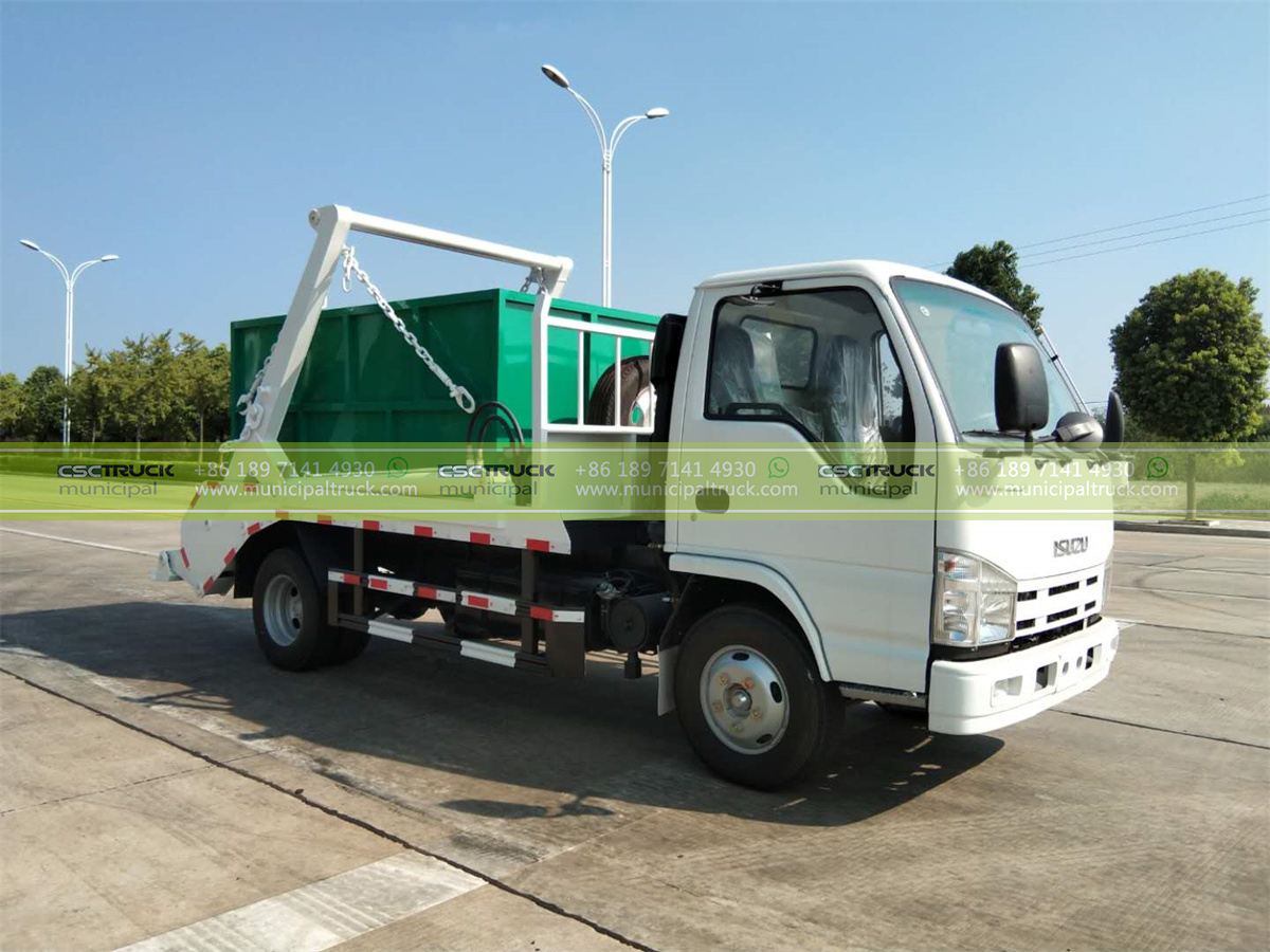 ISUZU 3CBM Skip Loader Garbage Truck Side ISUZU 3CBM Skip Loader Garbage Truck Side