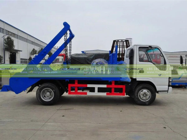 ISUZU 4CBM Swing Arm Garbage Truck Body