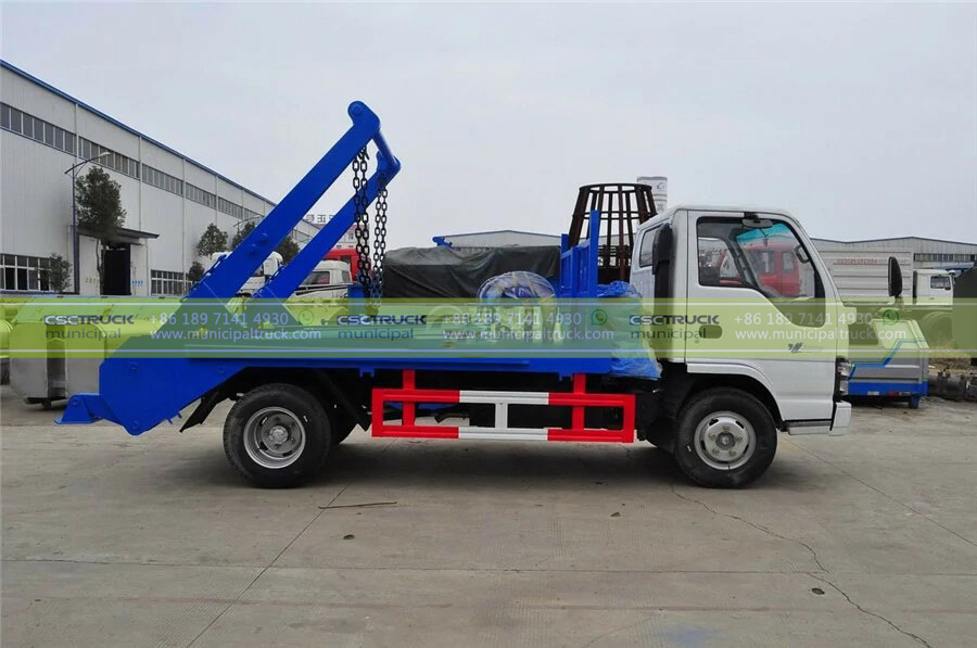 ISUZU 4CBM Swing Arm Garbage Truck Body ISUZU 4CBM Swing Arm Garbage Truck Body