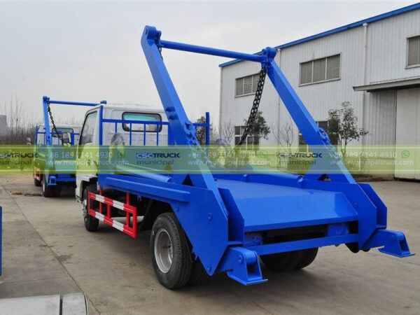 ISUZU 4CBM Swing Arm Garbage Truck without bin