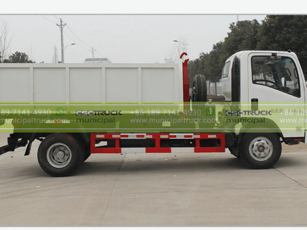 ISUZU 6T Roll off Garbage Truck Body