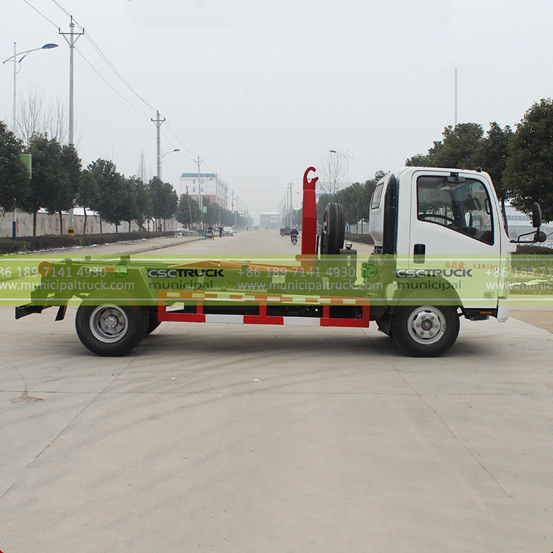 ISUZU 6T Roll off Garbage Truck without Bin ISUZU 6T Roll off Garbage Truck without Bin