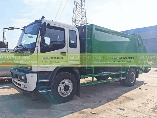 ISUZU 10CBM Garbage Compressor Vehicle