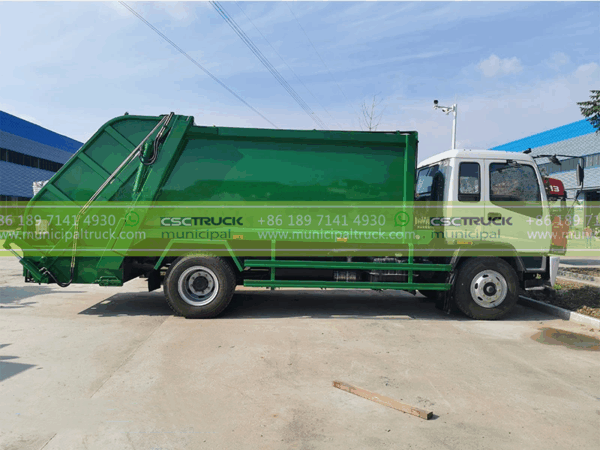 ISUZU 10CBM Garbage Compressor Vehicle Body