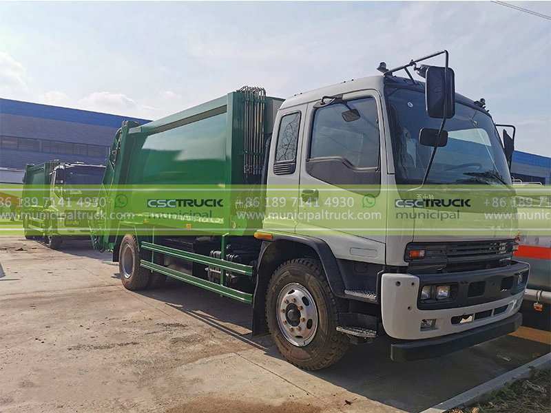 ISUZU 10CBM Garbage Compressor Vehicle Side
