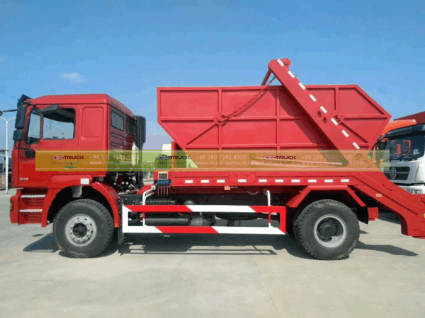 SHACMAN 10CBM Skip Loader Garbage Truck Body
