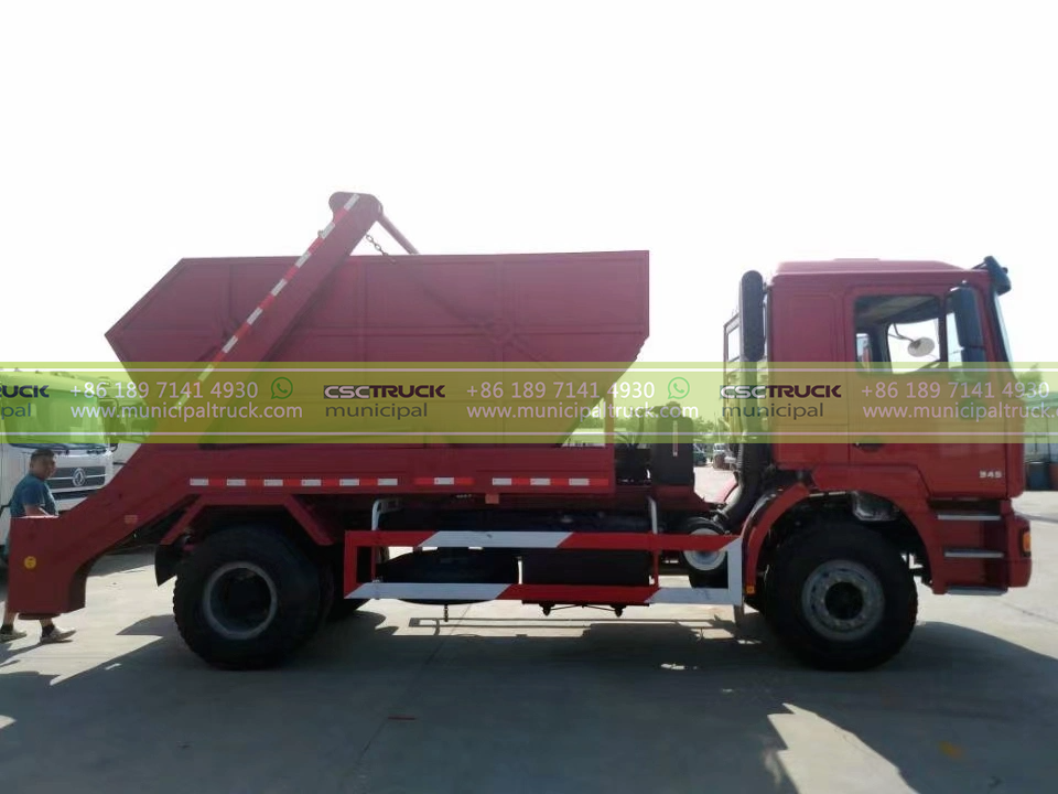 SHACMAN 10CBM Skip Loader Garbage Truck SHACMAN 10CBM Skip Loader Garbage Truck