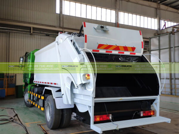 SHACMAN 12CBM Rear Loader Garbage Truck Loader