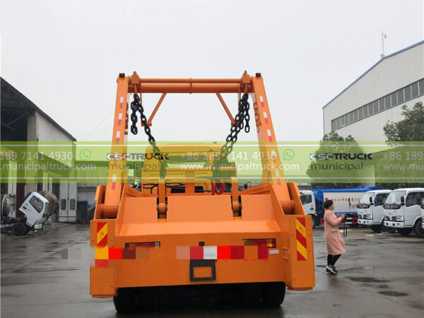 SHACMAN 14CBM Swing Arm Garbage Truck Back