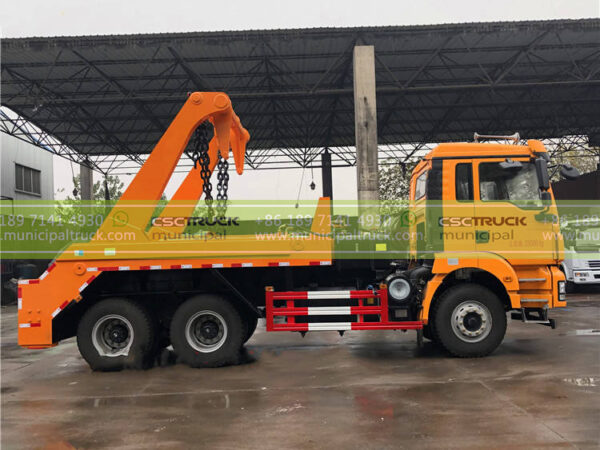 SHACMAN 14CBM Swing Arm Garbage Truck Body