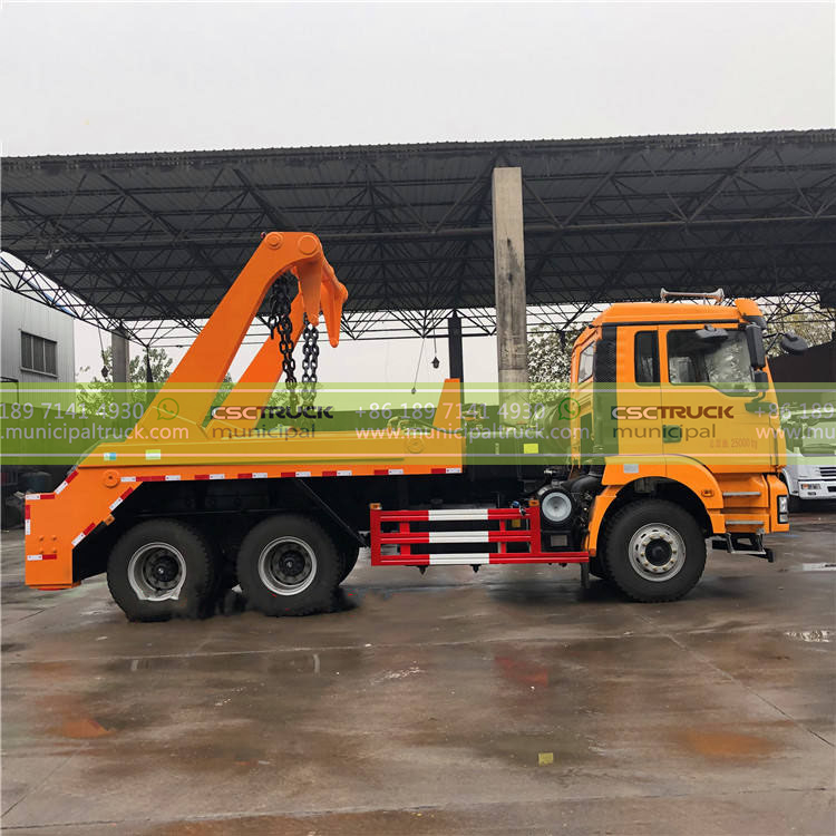SHACMAN 14CBM Swing Arm Garbage Truck Body SHACMAN 14CBM Swing Arm Garbage Truck Body