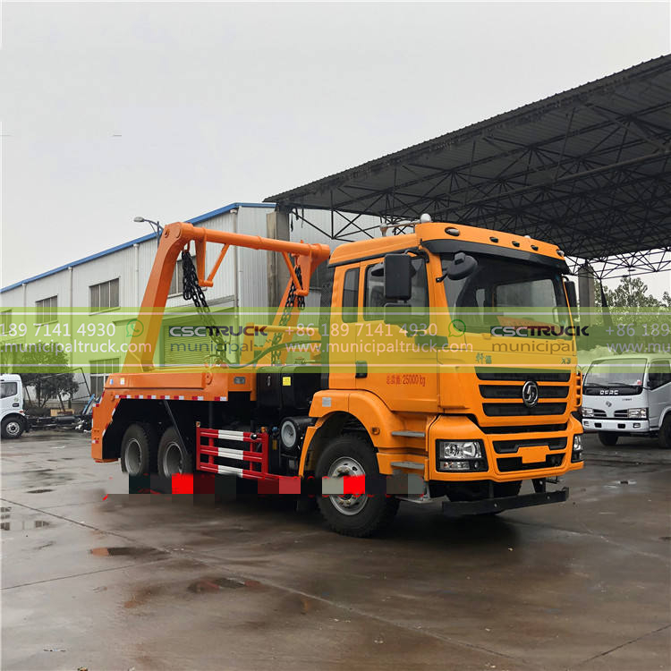 SHACMAN 14CBM Swing Arm Garbage Truck Head SHACMAN 14CBM Swing Arm Garbage Truck Head