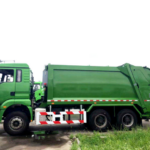 SHACMAN 20CBM Rear Loader Refuse Truck Body Right