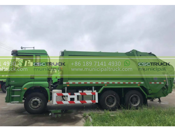 SHACMAN 20CBM Rear Loader Refuse Truck Body