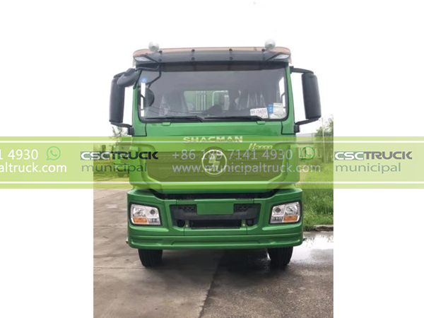 SHACMAN 20CBM Rear Loader Refuse Truck Head SHACMAN 20CBM Rear Loader Refuse Truck Head