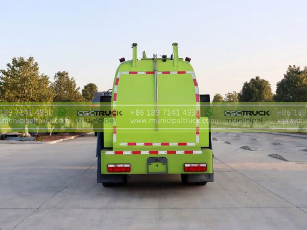 SHACMAN Mobile Food Collection Truck Back