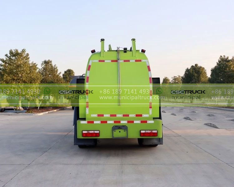 SHACMAN Mobile Food Collection Truck Back SHACMAN Mobile Food Collection Truck Back