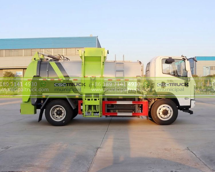 SHACMAN Mobile Food Collection Truck Body SHACMAN Mobile Food Collection Truck Body