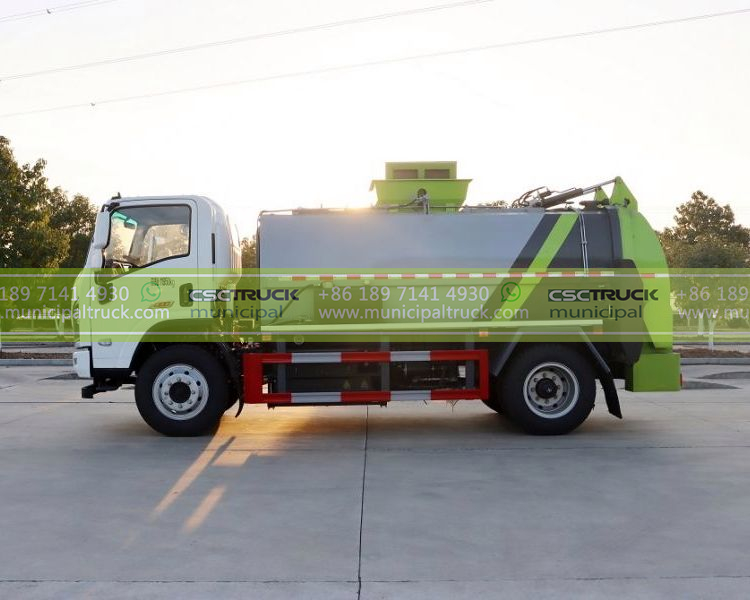 SHACMAN Mobile Food Collection Truck Container SHACMAN Mobile Food Collection Truck Container