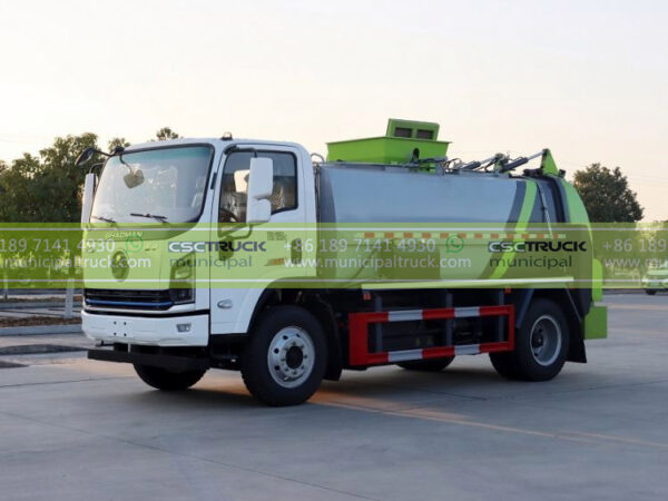 SHACMAN Mobile Food Collection Truck Left