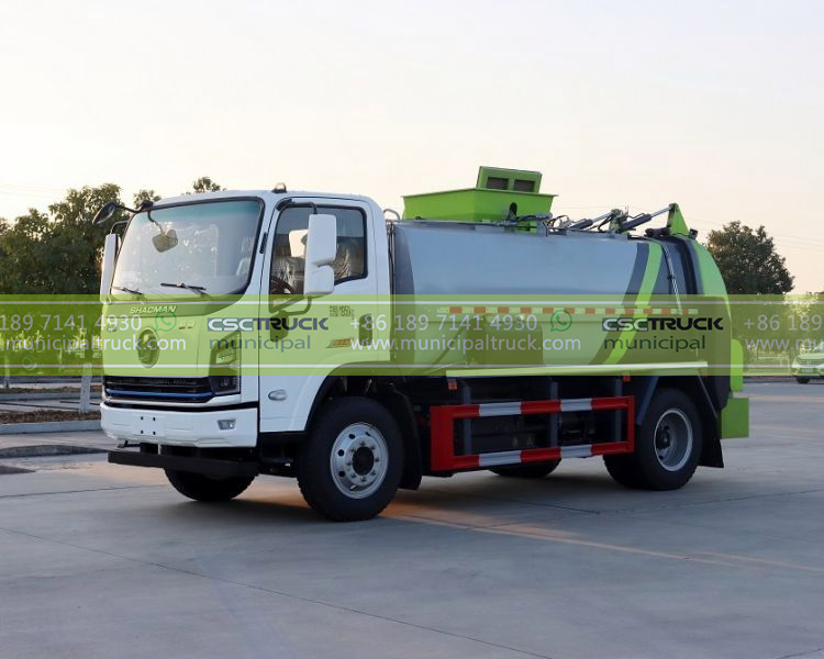 SHACMAN Mobile Food Collection Truck Left SHACMAN Mobile Food Collection Truck Left