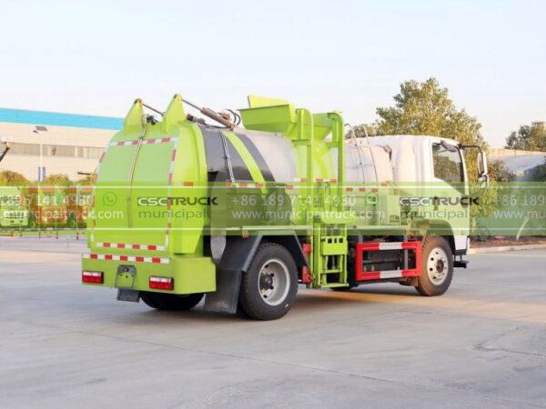 SHACMAN Mobile Food Collection Truck Side